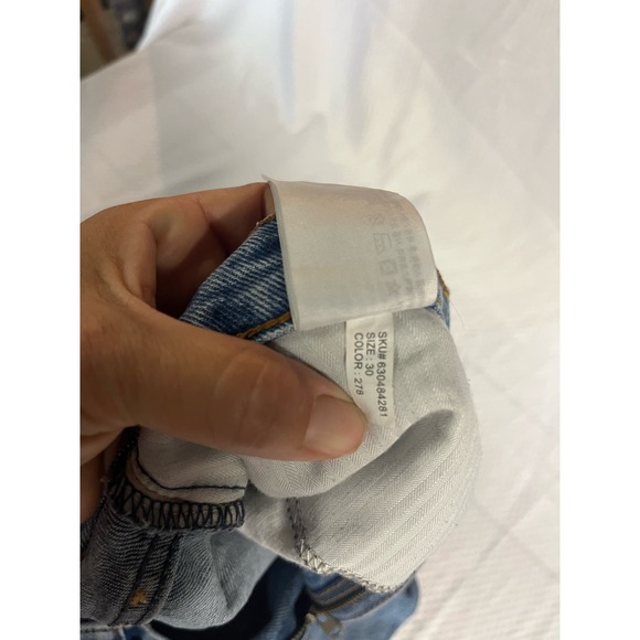 Abercrombie & Fitch Annie High rise denim short size 30 - Picture 5 of 6